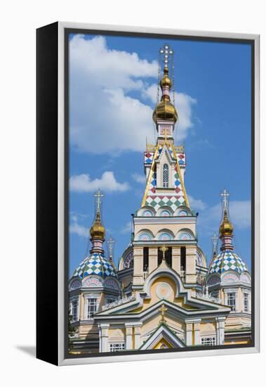 Ascension Cathedral (Zenkov Cathedral), Almaty, Kazakhstan, Central Asia, Asia-G&M Therin-Weise-Framed Premier Image Canvas