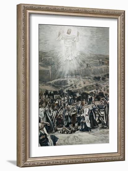 Ascension from the Mount of Olives-James Tissot-Framed Giclee Print