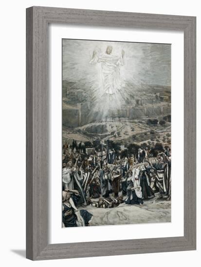 Ascension from the Mount of Olives-James Tissot-Framed Giclee Print