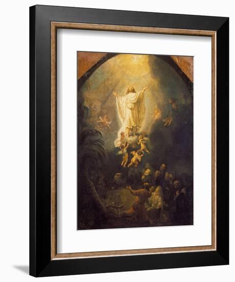 Ascension of Christ, 1636-Rembrandt van Rijn-Framed Giclee Print