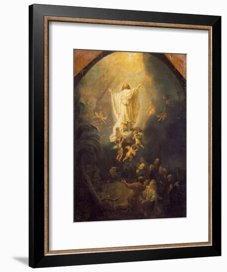 Ascension of Christ, 1636-Rembrandt van Rijn-Framed Giclee Print