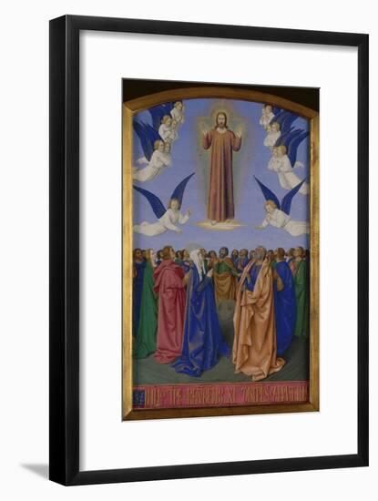 Ascension of Christ-Jean Fouquet-Framed Giclee Print