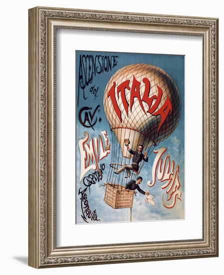 Ascensione del cavaliere-null-Framed Giclee Print