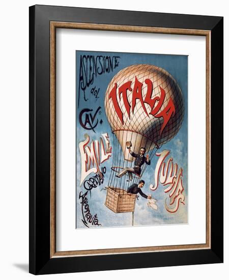 Ascensione del cavaliere-null-Framed Giclee Print