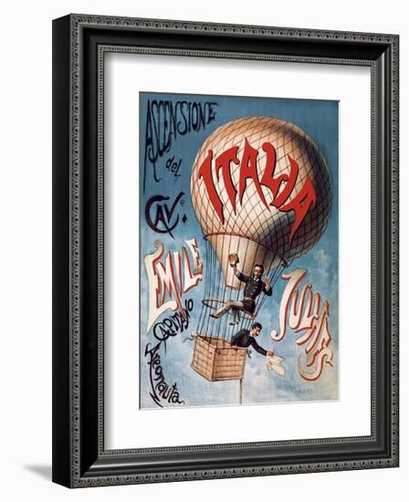 Ascensione del cavaliere-null-Framed Giclee Print