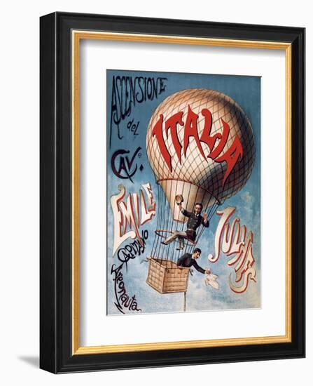 Ascensione del cavaliere-null-Framed Giclee Print