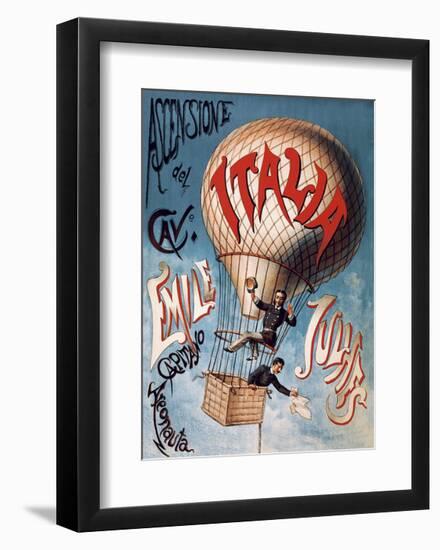 Ascensione del cavaliere-null-Framed Giclee Print