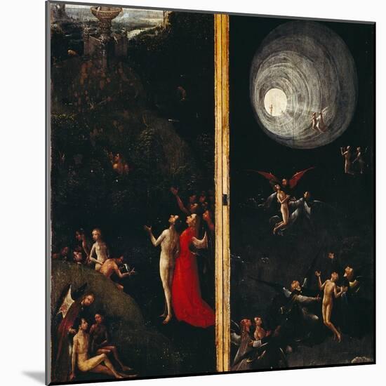 Ascent in Empyrean-Hieronymus Bosch-Mounted Giclee Print