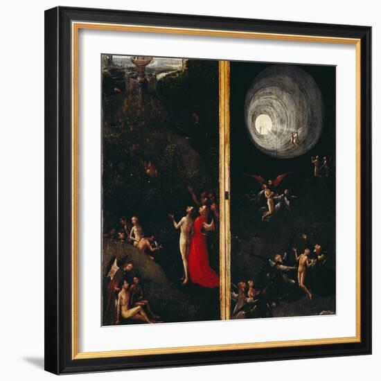 Ascent in Empyrean-Hieronymus Bosch-Framed Giclee Print