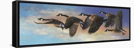 Ascent-Carolyn Mock-Framed Stretched Canvas