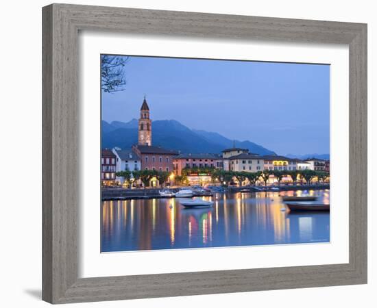 Ascona, Lago Maggiore, Ticino, Switzerland-Demetrio Carrasco-Framed Photographic Print