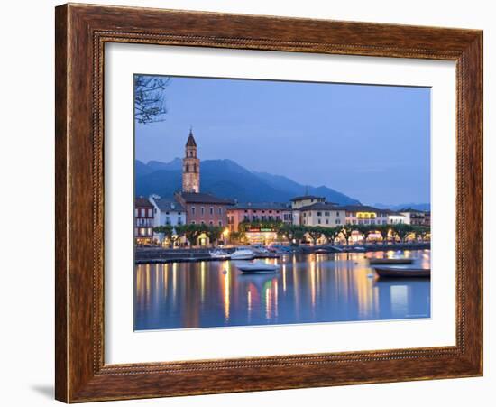 Ascona, Lago Maggiore, Ticino, Switzerland-Demetrio Carrasco-Framed Photographic Print