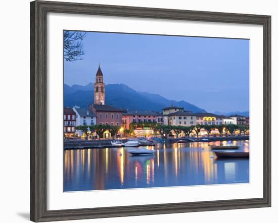 Ascona, Lago Maggiore, Ticino, Switzerland-Demetrio Carrasco-Framed Photographic Print