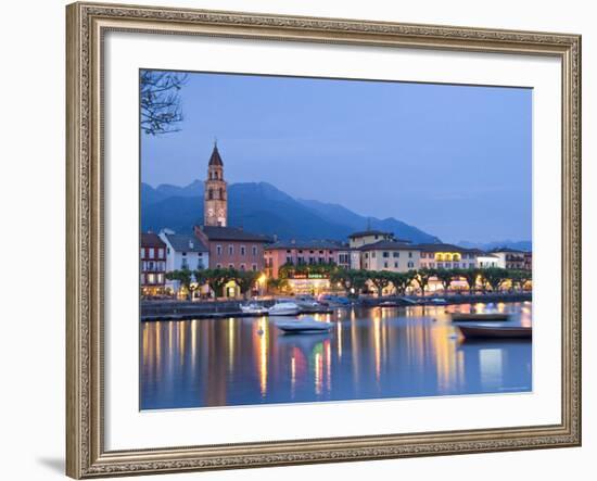 Ascona, Lago Maggiore, Ticino, Switzerland-Demetrio Carrasco-Framed Photographic Print