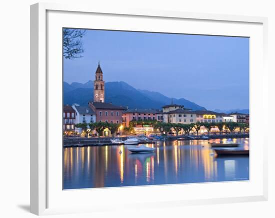 Ascona, Lago Maggiore, Ticino, Switzerland-Demetrio Carrasco-Framed Photographic Print