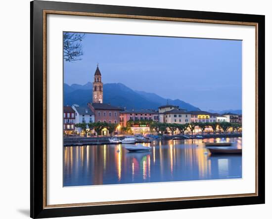 Ascona, Lago Maggiore, Ticino, Switzerland-Demetrio Carrasco-Framed Photographic Print