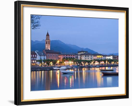 Ascona, Lago Maggiore, Ticino, Switzerland-Demetrio Carrasco-Framed Photographic Print