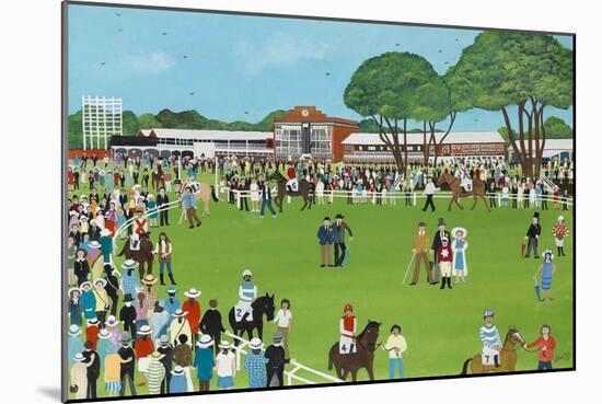 Ascot, 2009 (Gouache on Paper)-Judy Joel-Mounted Giclee Print