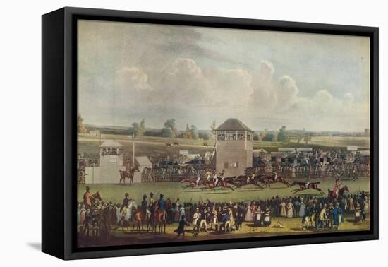 'Ascot Heath Races', 19th century-James Pollard-Framed Premier Image Canvas