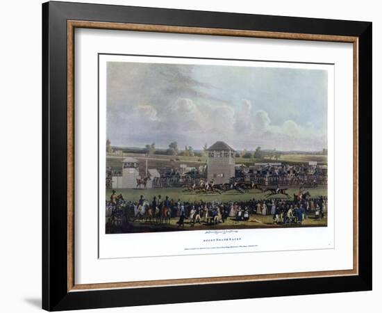 Ascot Heath Races-James Pollard-Framed Giclee Print