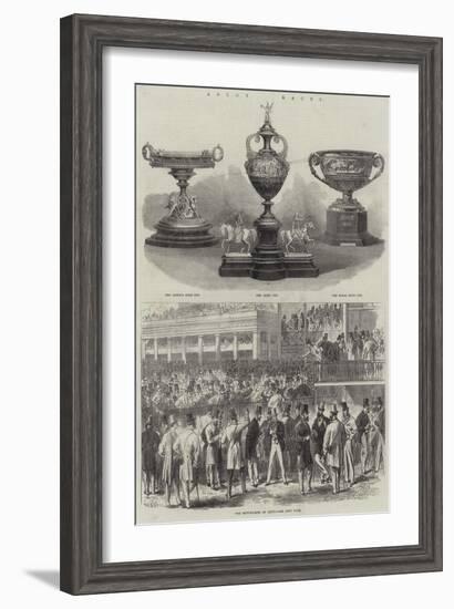 Ascot Races-null-Framed Giclee Print