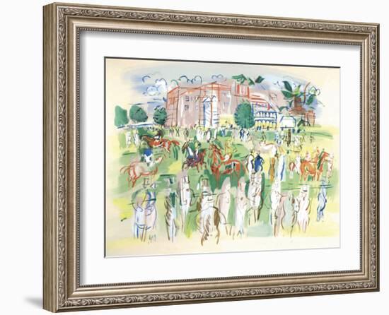 Ascot-Raoul Dufy-Framed Premium Giclee Print