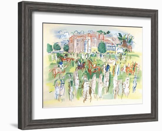 Ascot-Raoul Dufy-Framed Premium Giclee Print