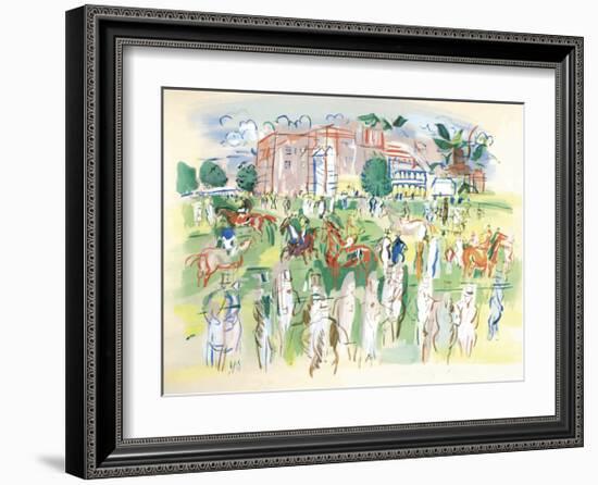 Ascot-Raoul Dufy-Framed Premium Giclee Print