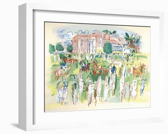 Ascot-Raoul Dufy-Framed Premium Giclee Print