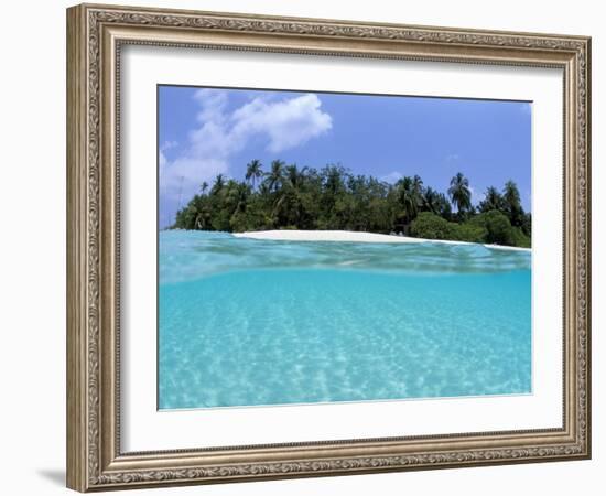 Asdu Island, North Male Atoll, Maldives, Indian Ocean-Sergio Pitamitz-Framed Photographic Print