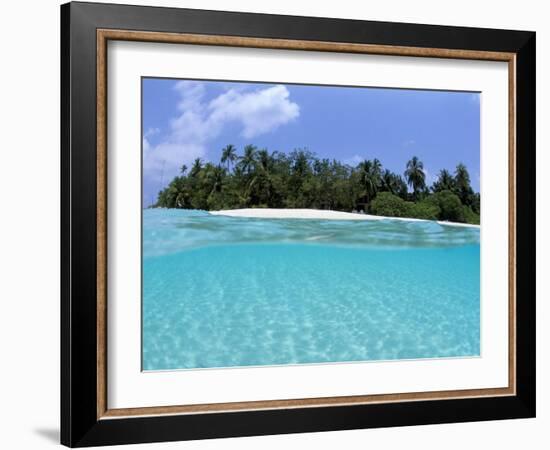 Asdu Island, North Male Atoll, Maldives, Indian Ocean-Sergio Pitamitz-Framed Photographic Print