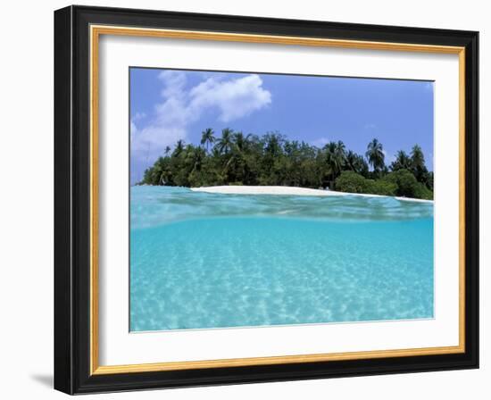 Asdu Island, North Male Atoll, Maldives, Indian Ocean-Sergio Pitamitz-Framed Photographic Print