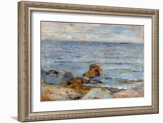 Asgardstrand-Edvard Munch-Framed Giclee Print