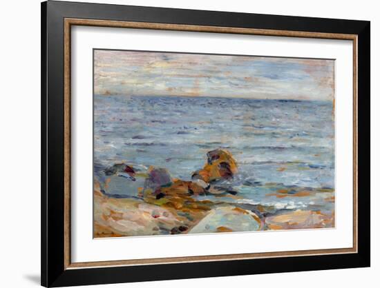 Asgardstrand-Edvard Munch-Framed Giclee Print