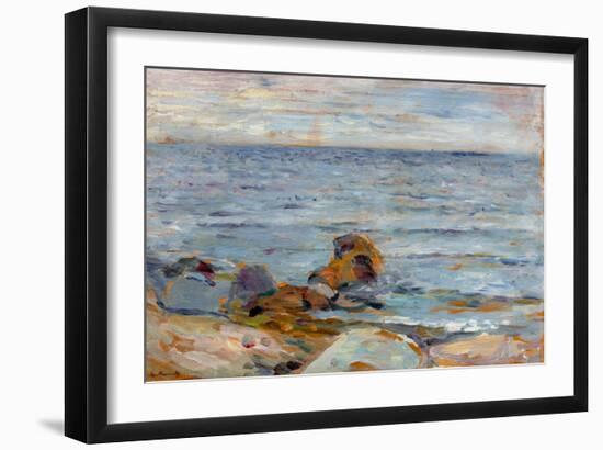 Asgardstrand-Edvard Munch-Framed Giclee Print