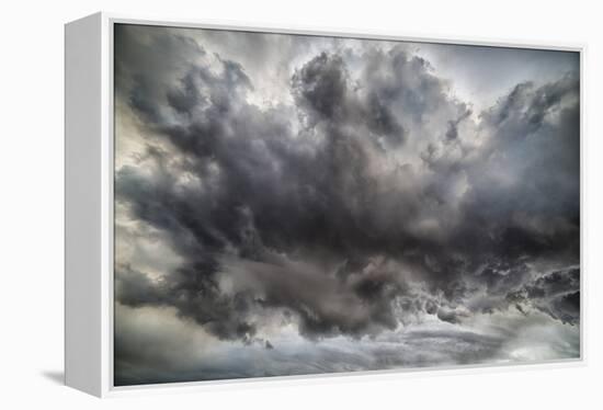 Ash Clouds, Holuhraun Fissure Eruption, by the Bardarbunga Volcano, Iceland-Arctic-Images-Framed Premier Image Canvas