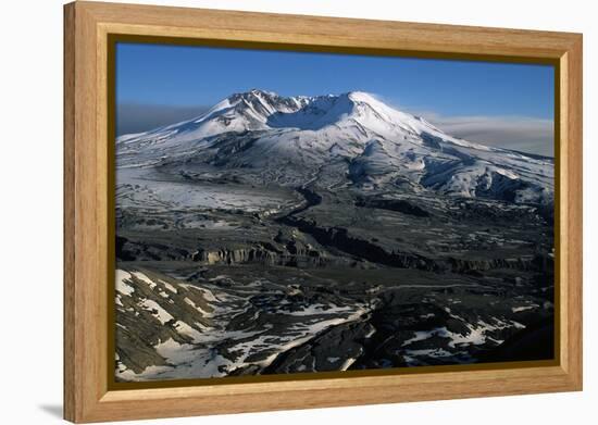 Ash Filled Valley Near Mount St. Helens-Paul Souders-Framed Premier Image Canvas