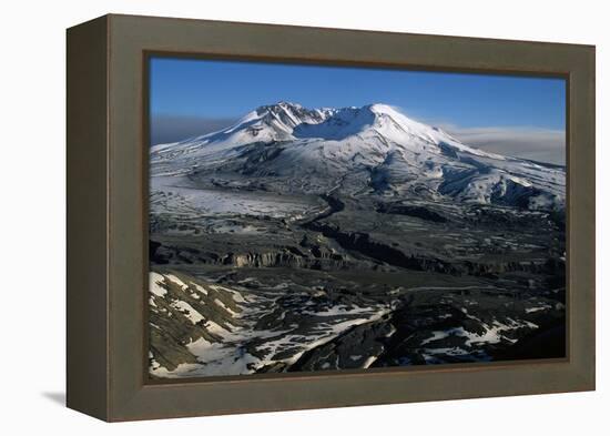 Ash Filled Valley Near Mount St. Helens-Paul Souders-Framed Premier Image Canvas