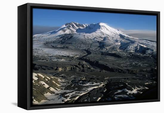 Ash Filled Valley Near Mount St. Helens-Paul Souders-Framed Premier Image Canvas