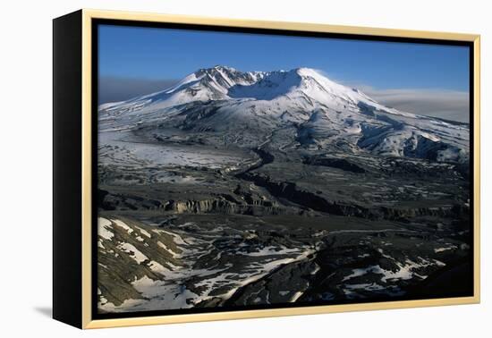 Ash Filled Valley Near Mount St. Helens-Paul Souders-Framed Premier Image Canvas