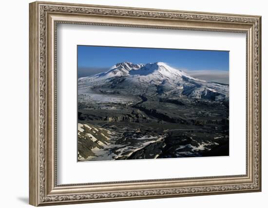 Ash Filled Valley Near Mount St. Helens-Paul Souders-Framed Photographic Print