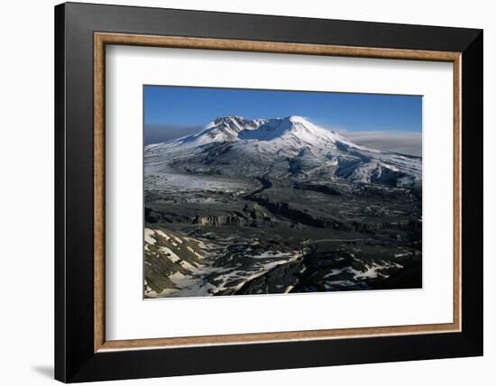 Ash Filled Valley Near Mount St. Helens-Paul Souders-Framed Photographic Print