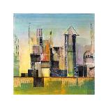 Golden City 2-Asha Menghrajani-Framed Giclee Print