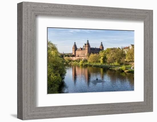 Ashaffenburg, Bavaria, Germany, Schloss Johannisburg (Palace-Bernd Wittelsbach-Framed Photographic Print