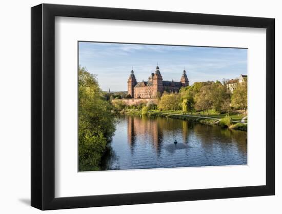 Ashaffenburg, Bavaria, Germany, Schloss Johannisburg (Palace-Bernd Wittelsbach-Framed Photographic Print