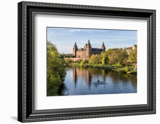 Ashaffenburg, Bavaria, Germany, Schloss Johannisburg (Palace-Bernd Wittelsbach-Framed Photographic Print