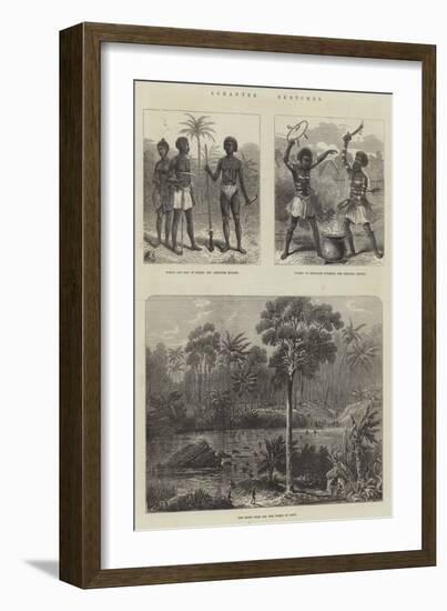 Ashantee Sketches-null-Framed Giclee Print