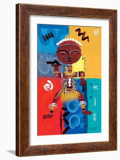 Ashanti, 2004-Oglafa Ebitari Perrin-Framed Giclee Print