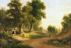 Landscape Scene from "Thanatopsis", 1850-Asher Brown Durand-Giclee Print