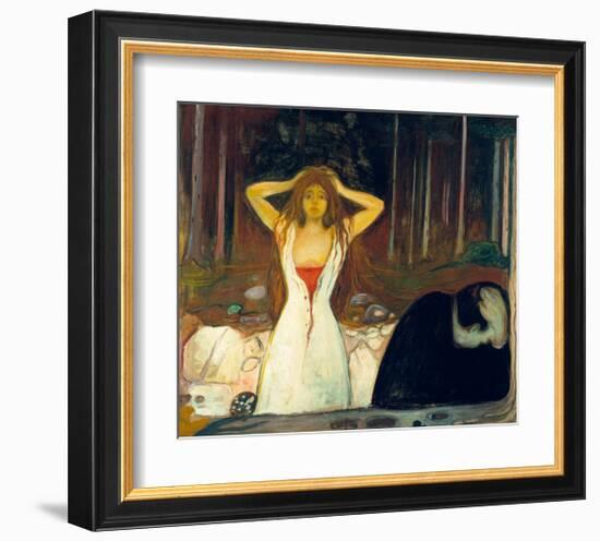 Ashes, 1894-Edvard Munch-Framed Giclee Print